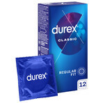 Durex Classic, gladde klassieke condooms, 12 stuks