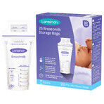 Lansinoh, breast milk storage bags, 25 pieces