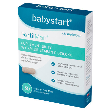 Babystart FertilMan, 30 tabletten