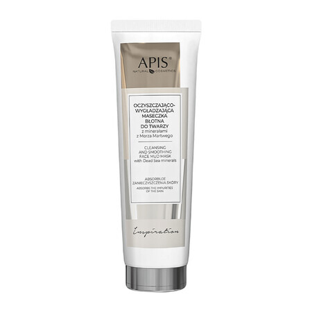 Apis Inspiration Dode Zeemodder, zuiverend en gladmakend gezichtsmasker, 100 ml