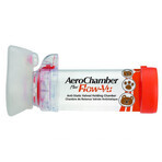 AeroChamber Plus Flow-Vu, chambre d'inhalation avec masque pour nourrissons, 0-18 mois, Small, 1 pièce