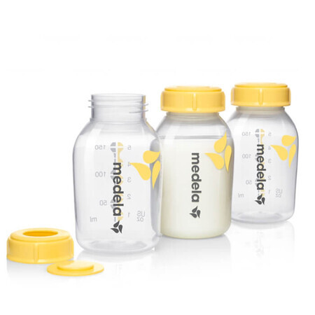 Medela, nursing bottle, 3 x 150 ml