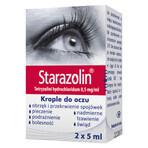 Starazolin 0,5 mg/ml, collyre, 2x5 ml