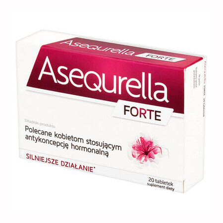 Asequrella Forte, 20 tabletten