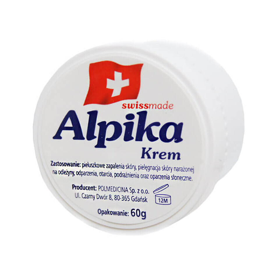 Alpika, verzorgende crème voor doorligwonden, 60 g