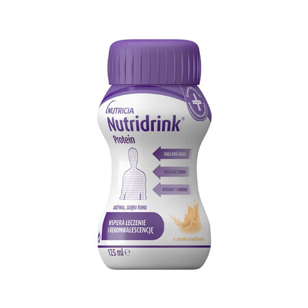 Nutridrink Protein, vanilla flavor, 4 x 125 ml