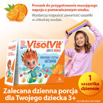 VisolVit Junior Arancia, polvere effervescente, gusto arancia, 30 bustine