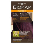 Biokap Nutricolor, colore per capelli, 5.22 rosso prugna, 140 ml