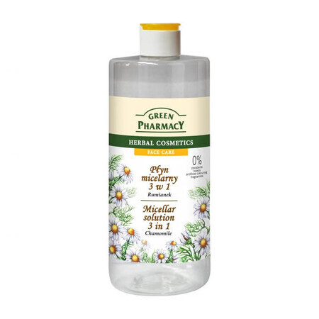 Farmacia Verde, Lozione micellare 3in1, camomilla, 500 ml