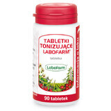 Labofarm tónico comprimidos 150 mg + 30 mg + 100 mg + 40 mg, 90 comprimidos