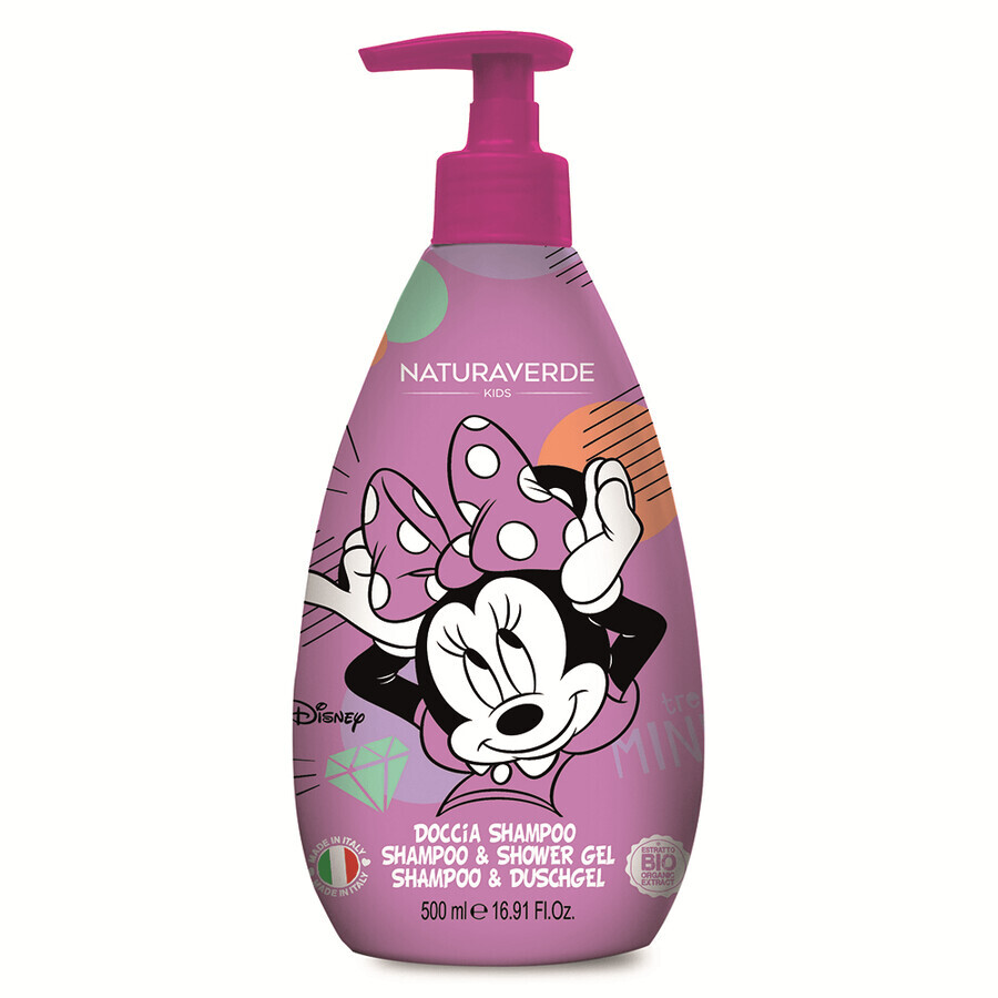 Aardbei douchegel Minnie, 500 ml, Naturaverde