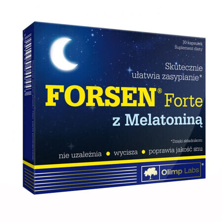 Olimp Forsen Forte met Melatonine, 30 capsules