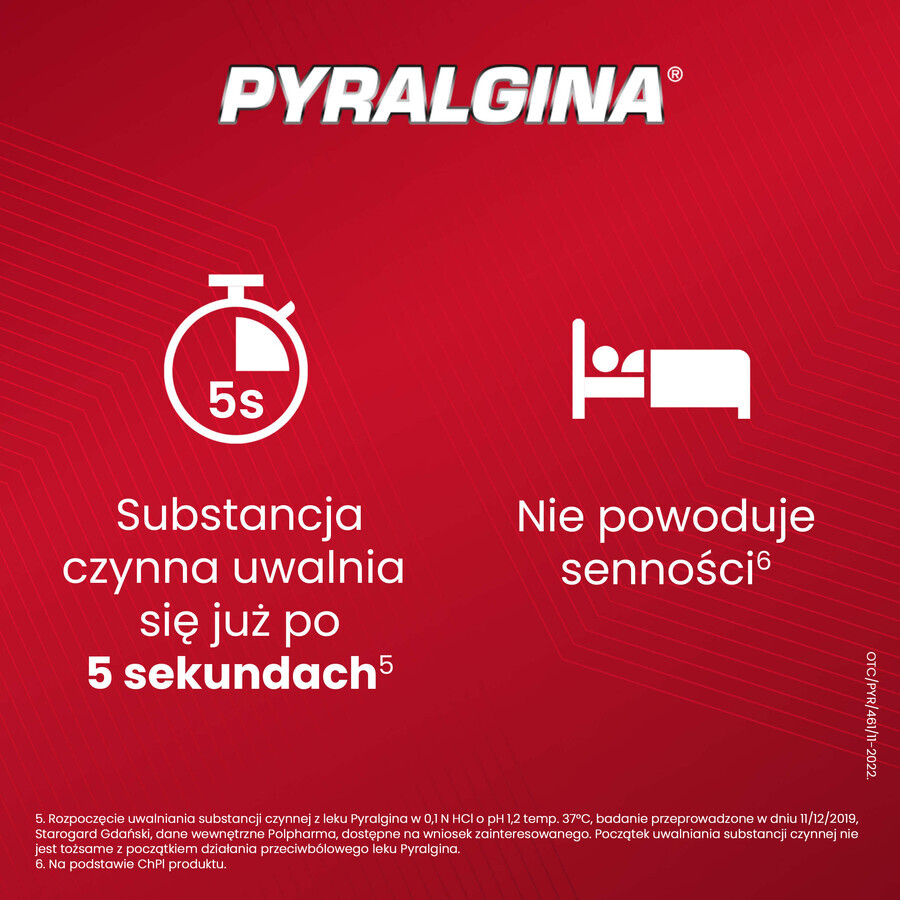 Pyralgina 500 mg, 12 compresse