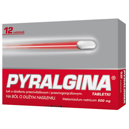 Pyralgina 500 mg, 12 compresse