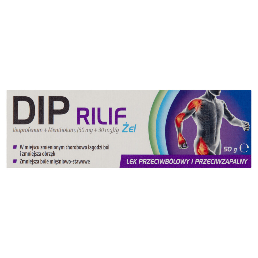 Dip Rilif (0,05 g + 0,03 g)/g, gel, 50 g