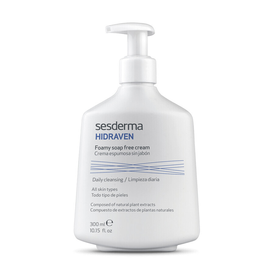 Sesderma Hidraven, cremă spumantă fără săpun, 300 ml