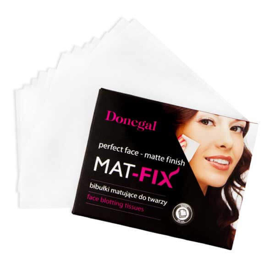 Donegal, Mat-fix face wipes, 50 pcs