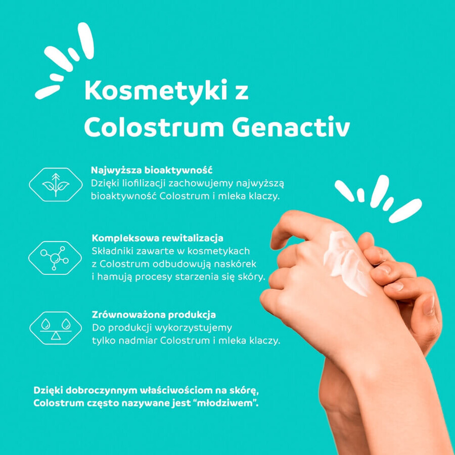 Genactiv, colostrum crème voor gezicht en lichaam, 40 ml