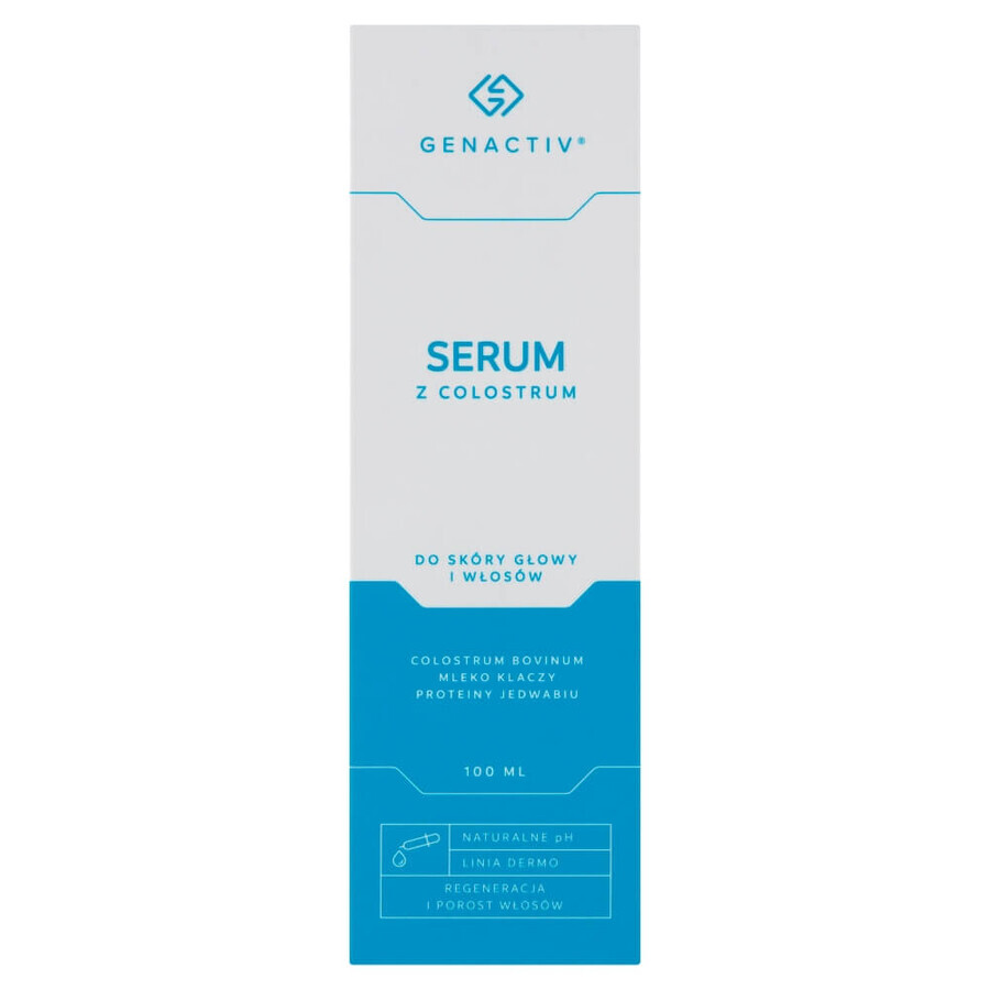 Genactiv, colostrum serum voor hoofdhuid en haar, 100 ml