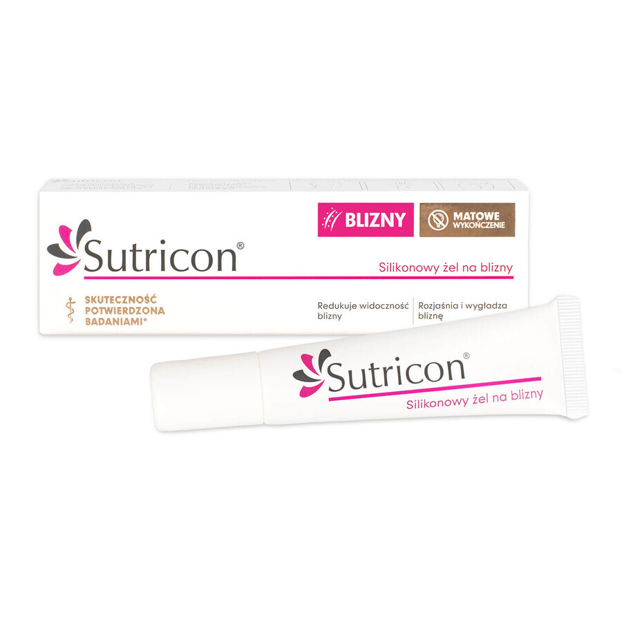 Sutricon, silicone gel for scars, 15 ml