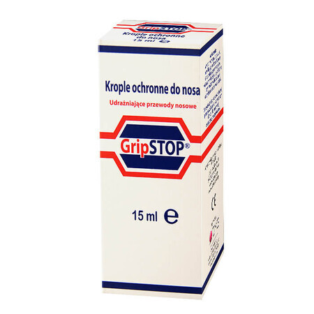 Grip Stop, nasal protection drops, 15 ml