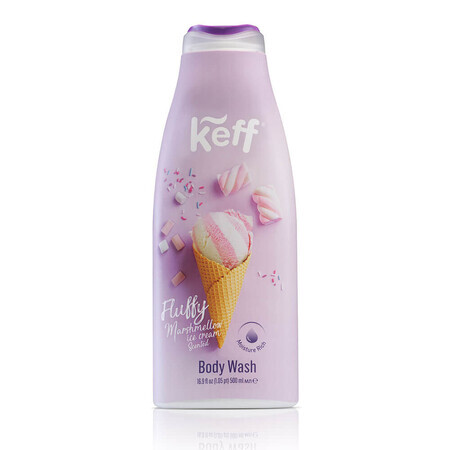 Gel douche Marshmallow Keff, 500 ml, Sano