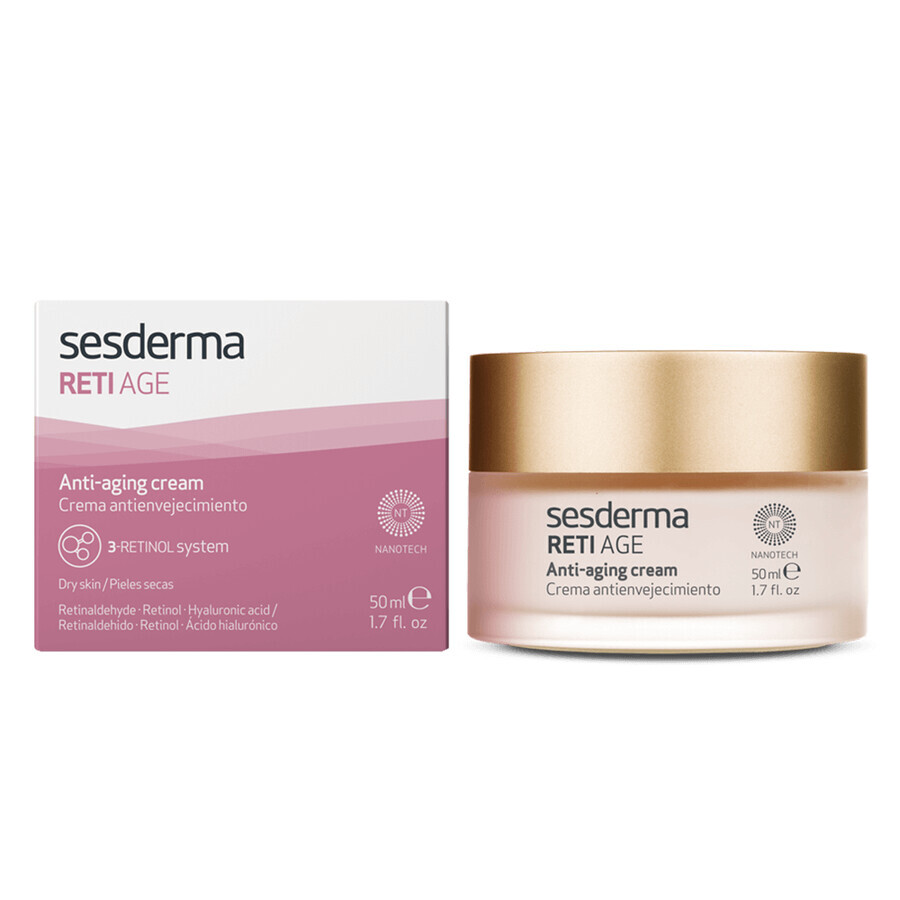 Sesderma Reti-Age, cremă de față anti-îmbătrânire, 50 ml