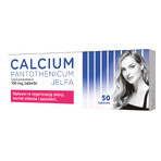 Calcium Pantothenicum Jelfa 100 mg, 50 comprimate