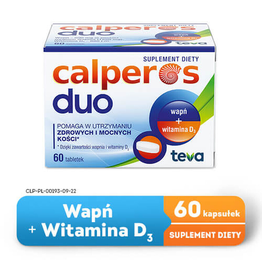 Calperos Duo, 60 tabletten