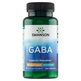 Swanson GABA, gamma aminoboterzuur 500 mg, 100 capsules
