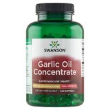 Swanson Garlic Oil Concentrate, aceite de ajo, 500 cápsulas de gel