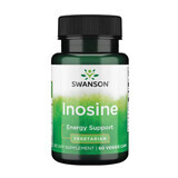 Swanson Inosine, inosine, 60 plantaardige capsules