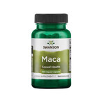 Swanson Maca, maca wortelpoeder, 100 capsules