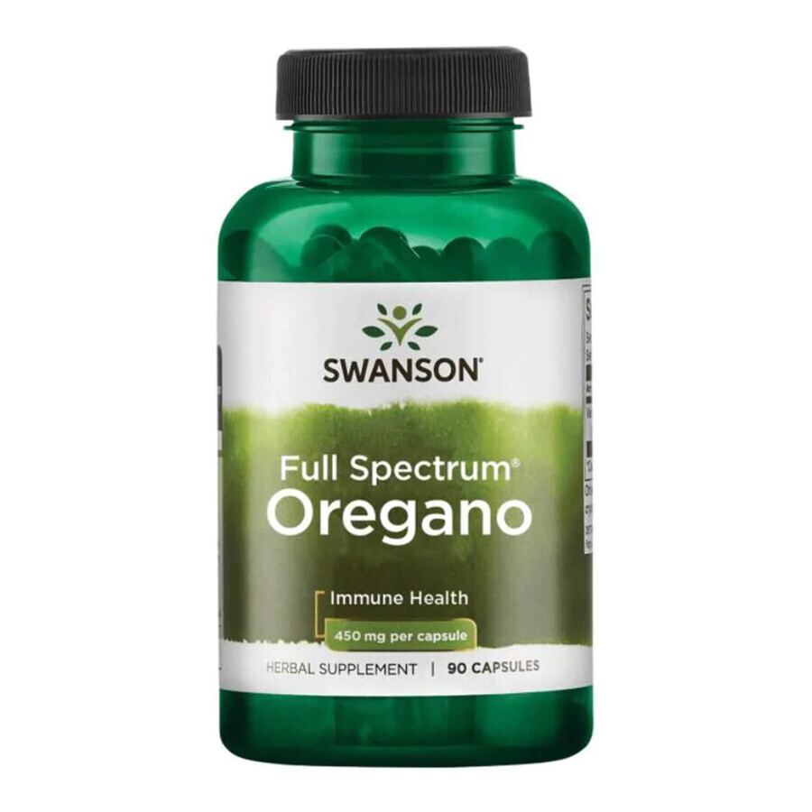 Orégano Swanson Full Spectrum, 90 cápsulas