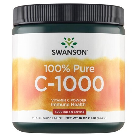 Swanson C, vitamine C 1000 mg, 454 g