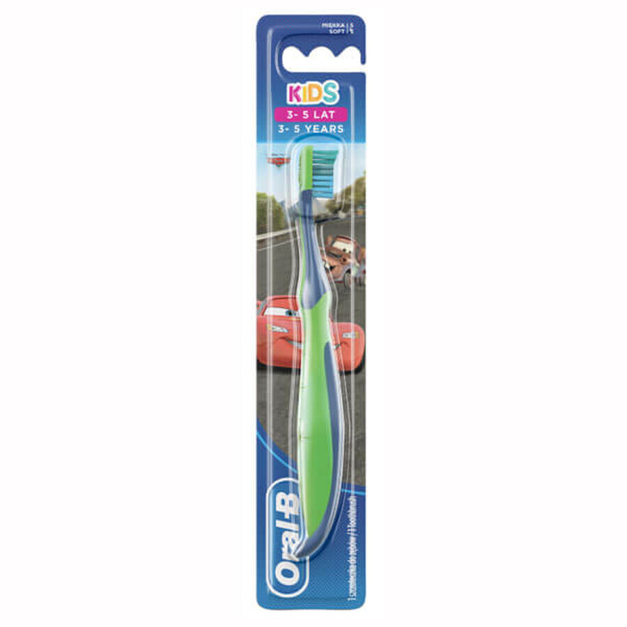 Oral-B Kids, brosse à dents pour enfants, 3-5 ans, souple, 1 pièce