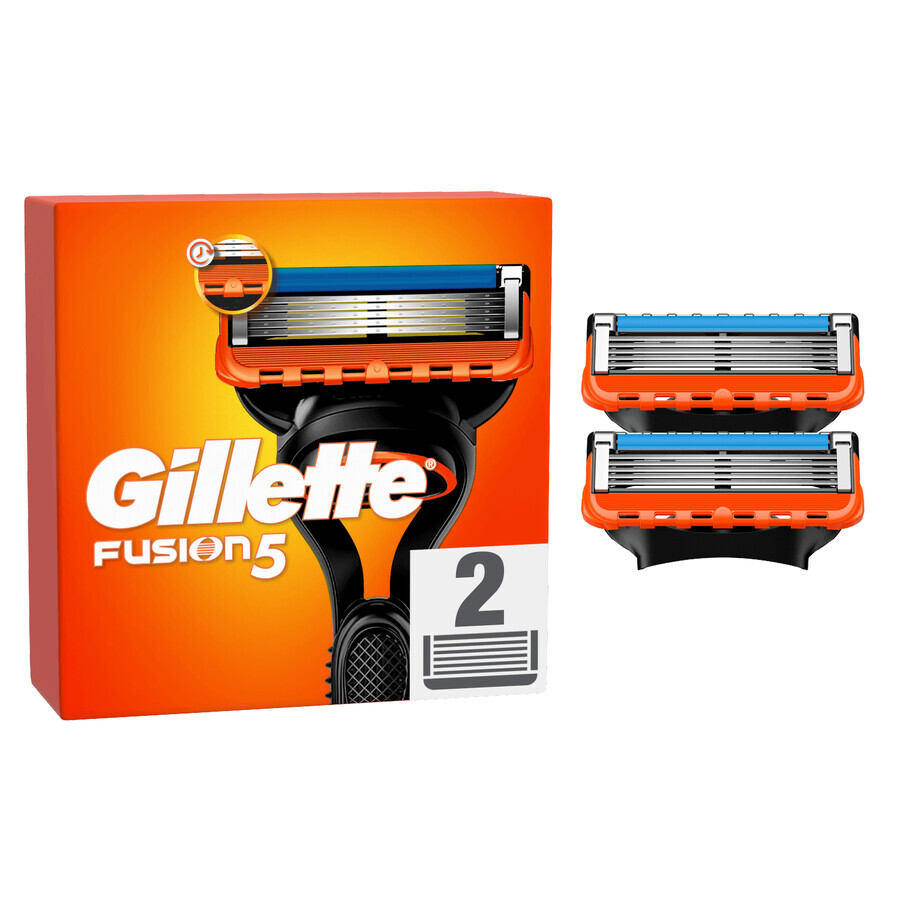 Gillette Fusion Manual, Replacement cartridges, 2 pieces