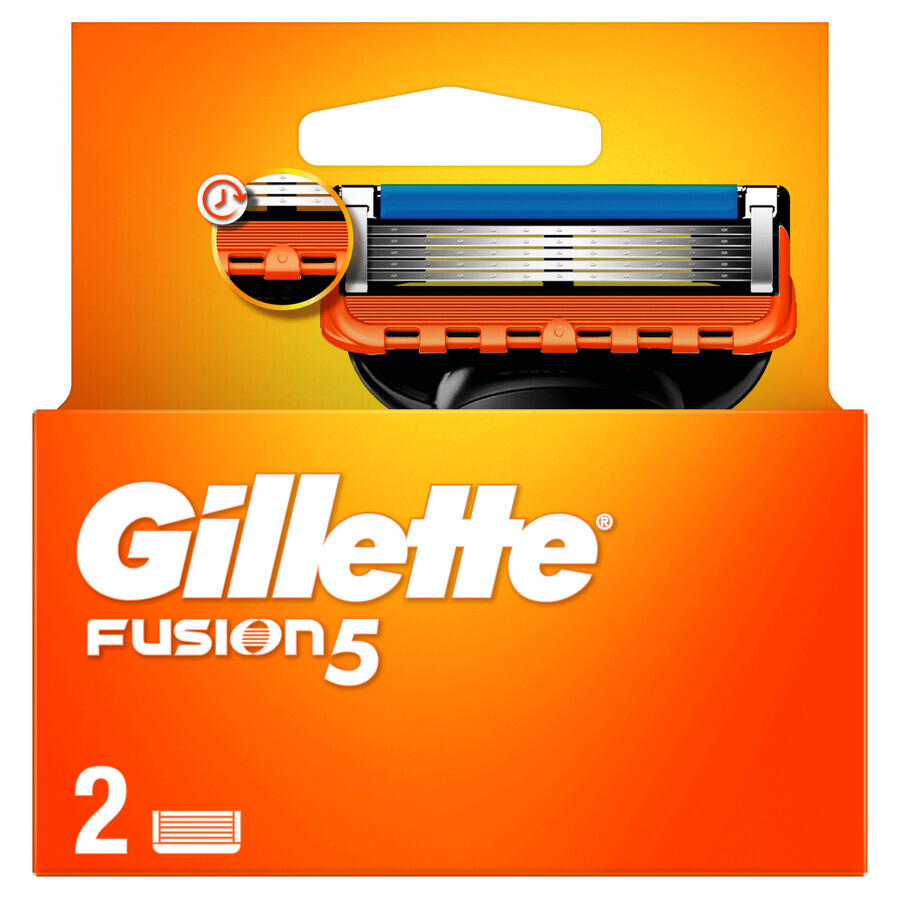 Gillette Fusion Manual, Replacement cartridges, 2 pieces