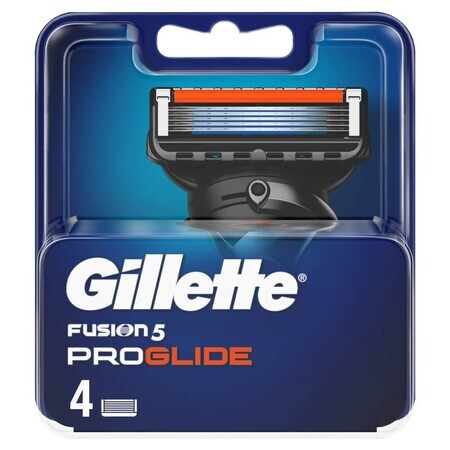 Gillette Fusion Proglide Manueel, wisselpatronen, 4 stuks