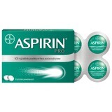 Aspirine Pro 500 mg, 8 filmomhulde tabletten