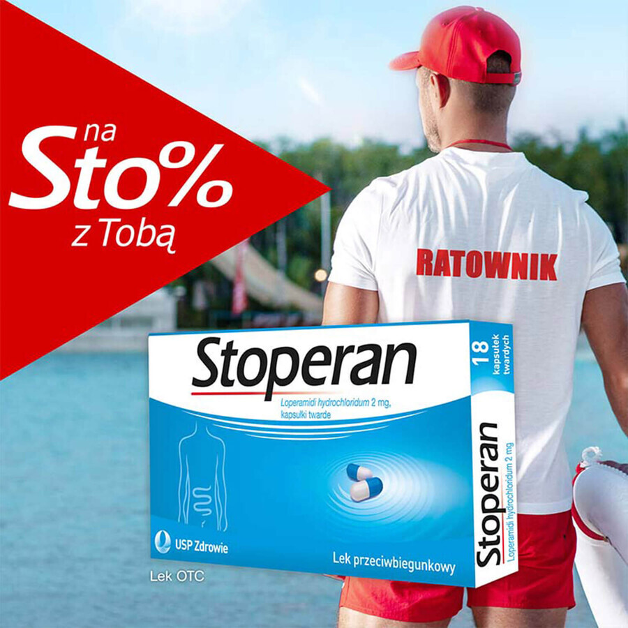 Stoperan 2 mg, 18 gélules