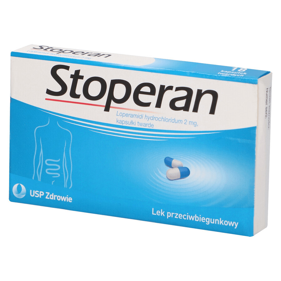 Stoperan 2 mg, 18 gélules