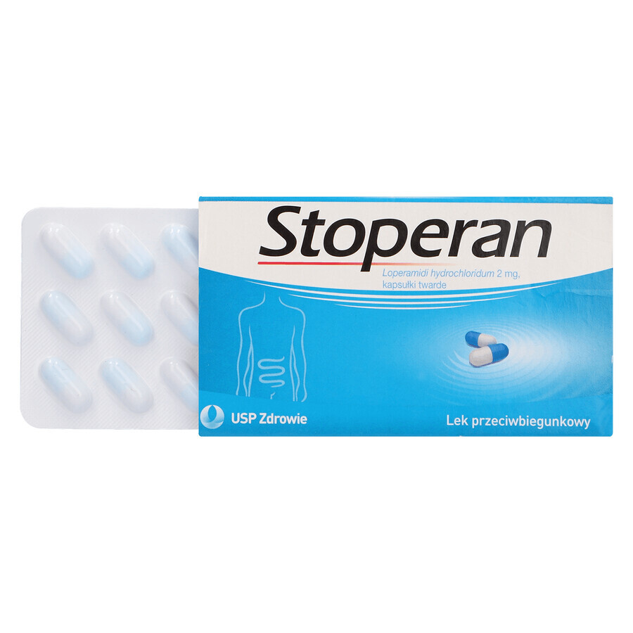 Stoperan 2 mg, 18 gélules