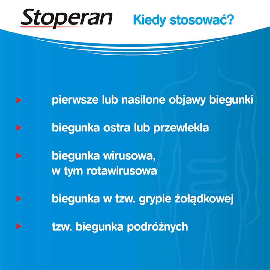 Stoperan 2 mg, 18 gélules