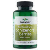 Swanson Volledig Spectrum Schizandrabessen, Chinese Citrusvruchten, 90 capsules