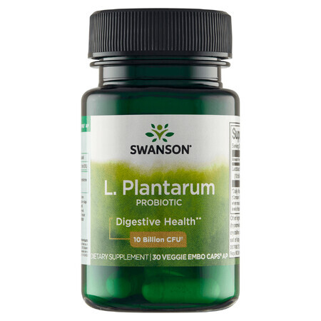 Swanson Probiotica L. Plantarum, 30 capsules