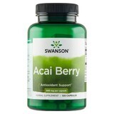 Swanson, Bacche di Acai 500 mg, Bacche di Acai, 120 capsule