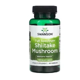 Swanson Shiitake Paddenstoel, 60 capsules