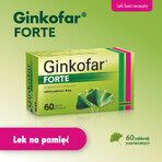 Ginkofar Forte 80 mg, 60 filmomhulde tabletten