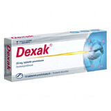 Dexak 25 mg, 10 film-coated tablets